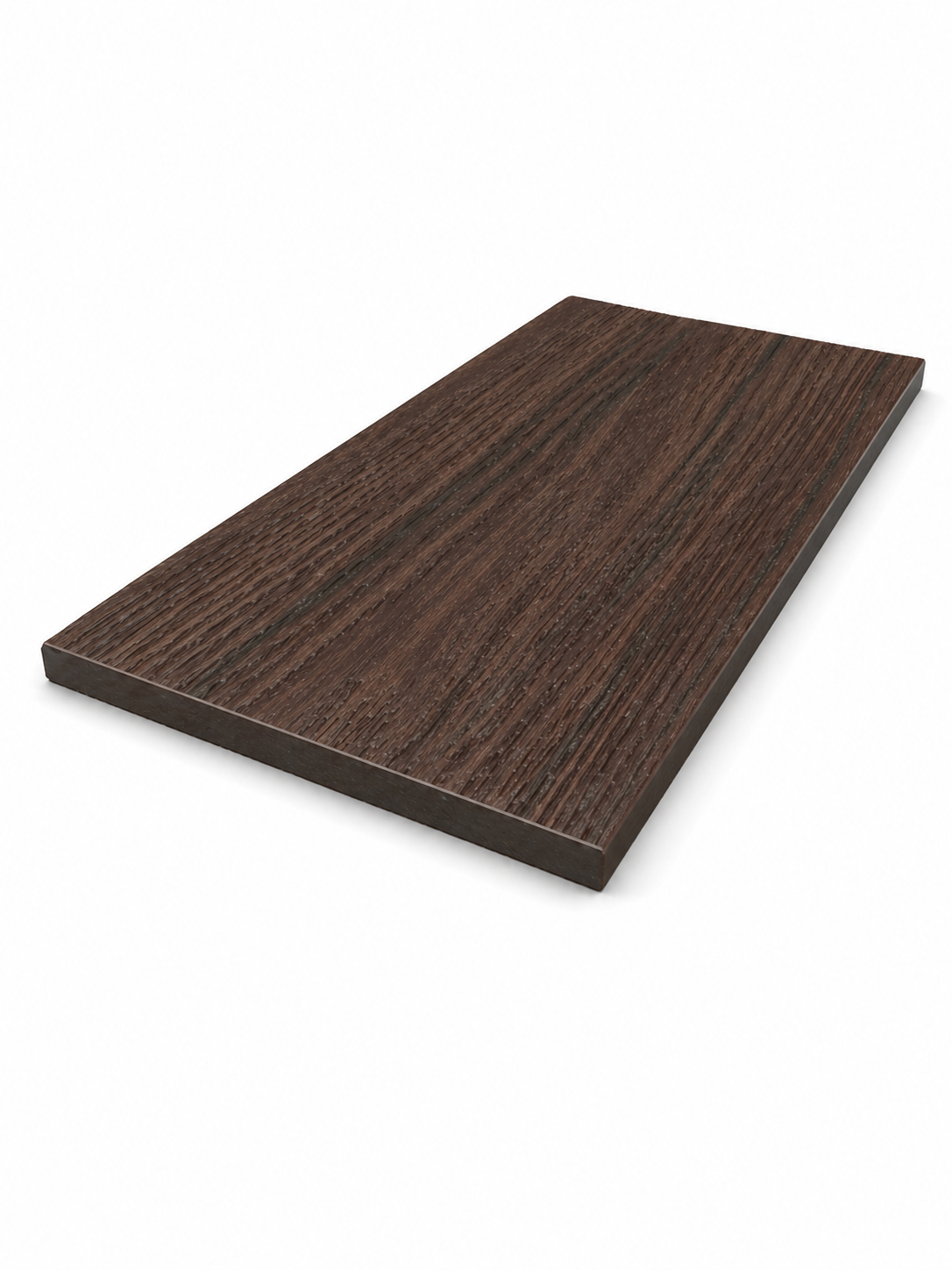 WPC Solid Fascia Board - Sandalwood